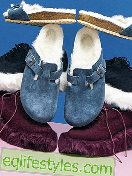 אופנה - גרביים בירקנים עם פרווה: האם מדובר בנעלי החורף החדשות?