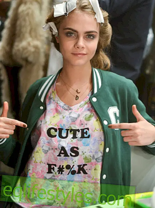 Check out allowed!  The look of Cara Delevingne