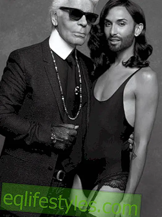 Karl Lagerfeld & Conchita Wurst are the new fashion dream team
