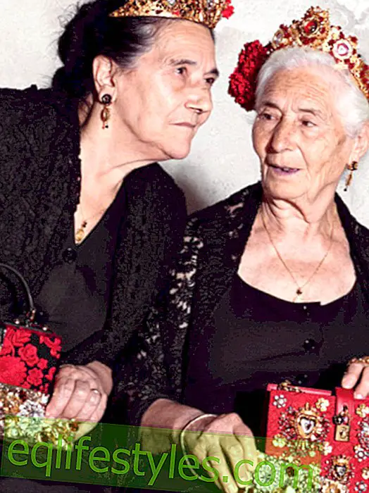 Dolce & Gabbana: Stylish grandmothers in the spring / summer campaign 2015