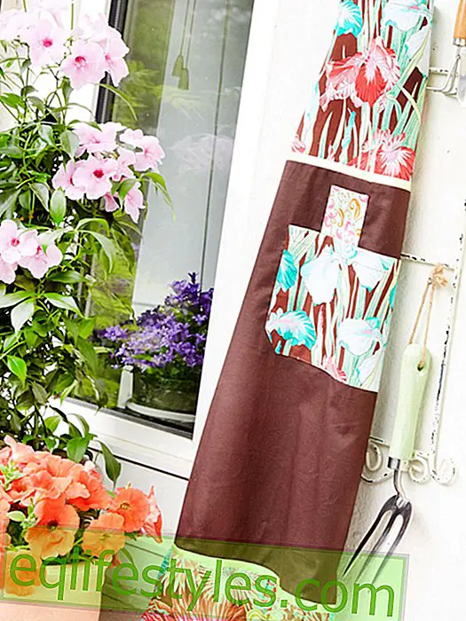 Free guide for a garden apron