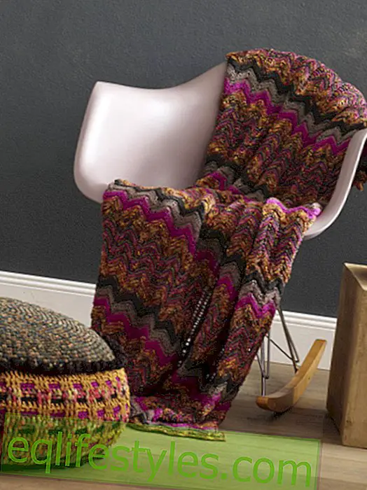 Blanket and Pouf: Just do it yourself