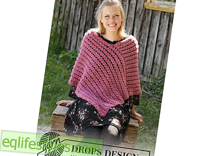 Fashion: Crochet in summer Crochet pattern for a poncho