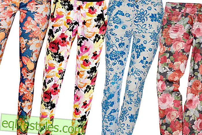 Fashion - Now flowers are coming on the pants!