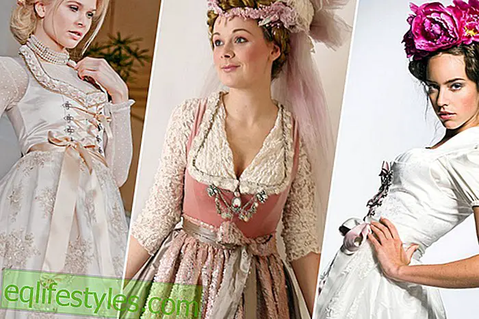 Bride Dirndl 2013Brautdirndl for sweet brides: That's why they are so special