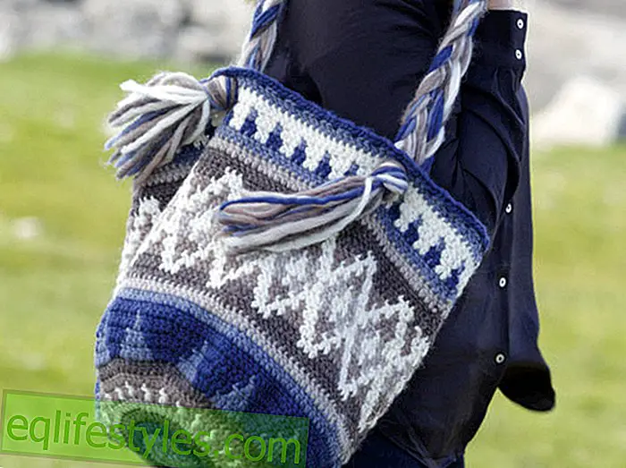 мода - #dropsdesignИнструкция: чанта за плетене на една кука