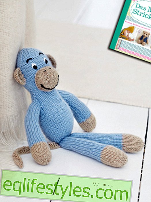 Free knitting instructions for Monkey Anton