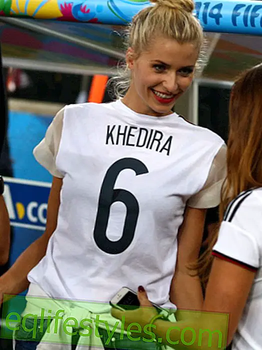 Lena Gercke: Tässä on hänen hieno WM-paitonsa!