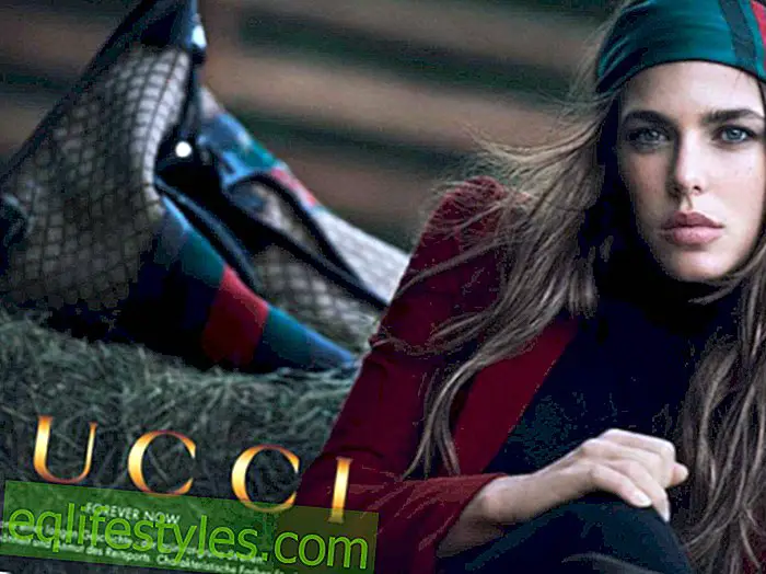 Charlotte Casiraghi modeli za Gucci