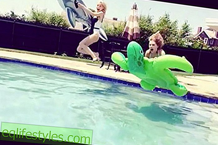 Taylor Swift en Jaime King: uitsplitsing van bikini's in grappige video