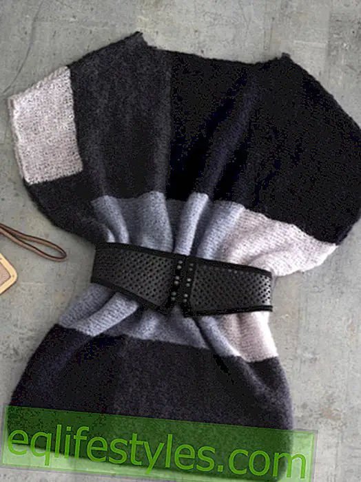 Conseil bricolage: pull coloré avec instructions de tricot