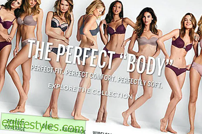 Victoria's Secret provokes with "perfect body"