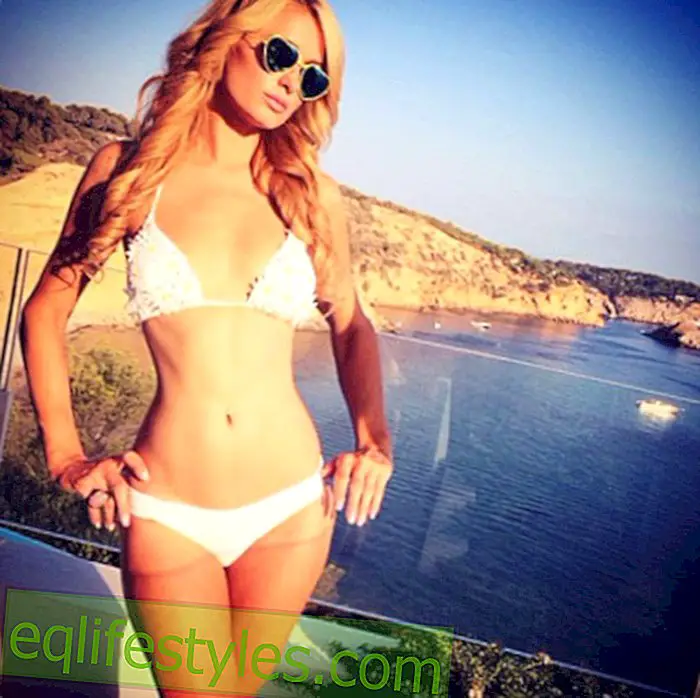 Paris Hilton extremely thin - thanks Photoshop?