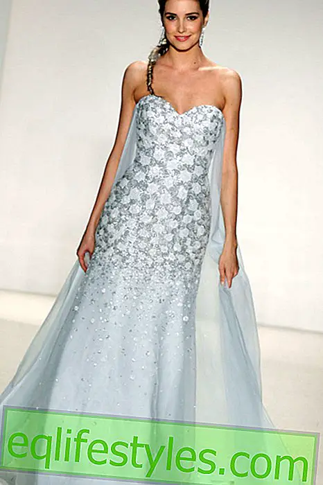 Elsa-look wedding El vestido "Frozen" de Elsa está disponible como vestido de novia
