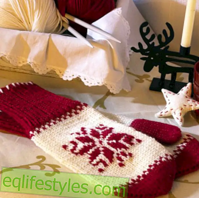 Fashion: Knitting Gloves Alternative Mittens - with free guide