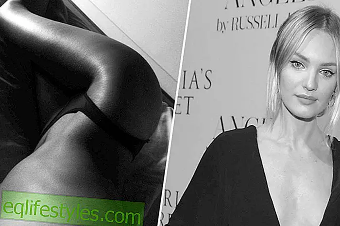 mode - Candice Swanepoel lolls en lingerie
