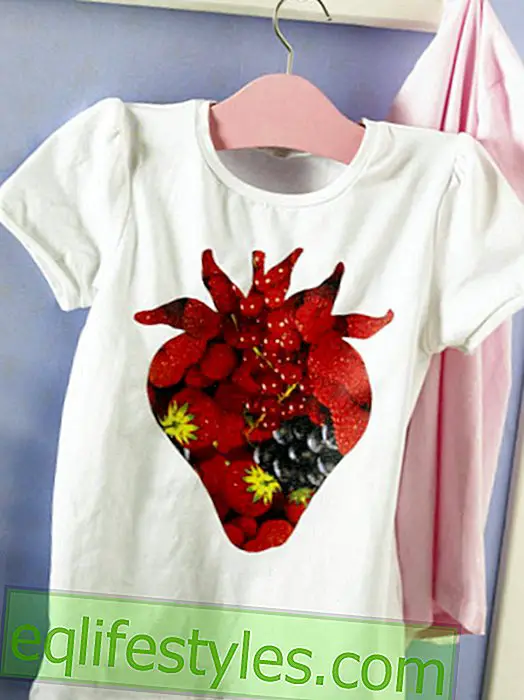Make cute T-shirts yourself - printed tops for kids