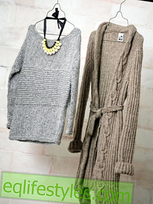 Cardigan and knit sweaters - how it works!
