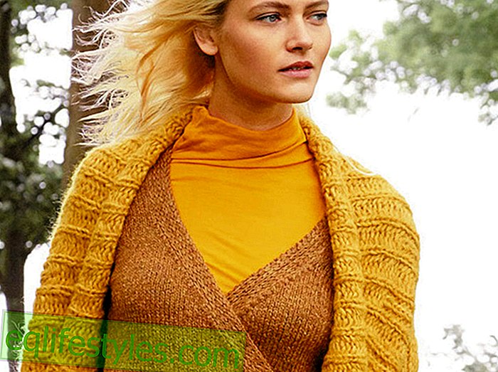 Modèle de tricot gilet long tricot