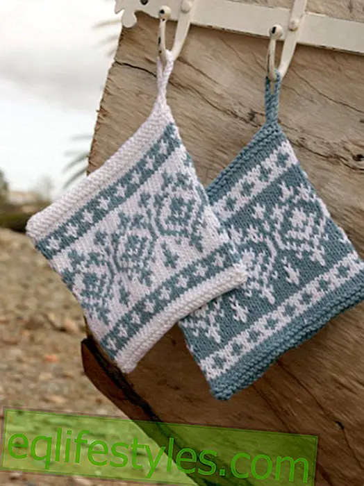 Idée de bricolage: instructions de tricot pour maniques