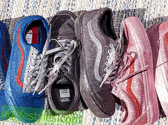 мода - Тенденция на обувки Glitter-VANS: През лятото на 2017 г. искаме всички тези маратонки!