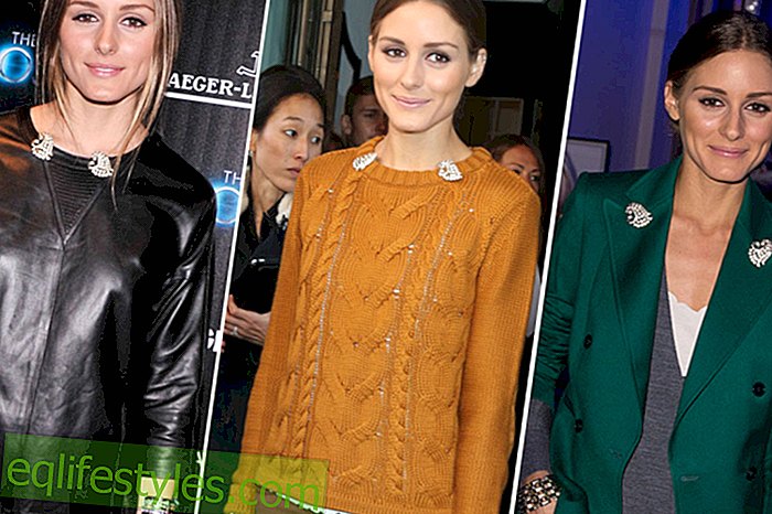 Olivia Palermo loves her brooches