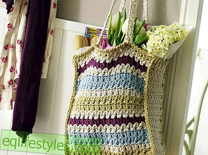 živjeti - Crochet TutorialHand shopping bag