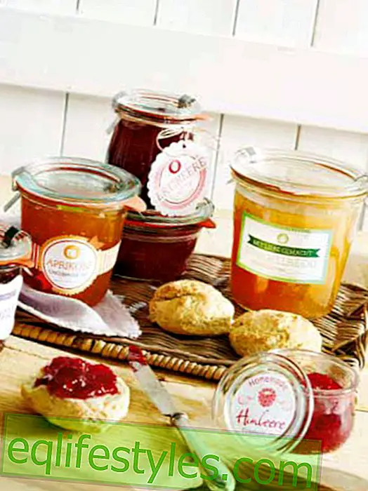 Gift of the month: labels for jam jars