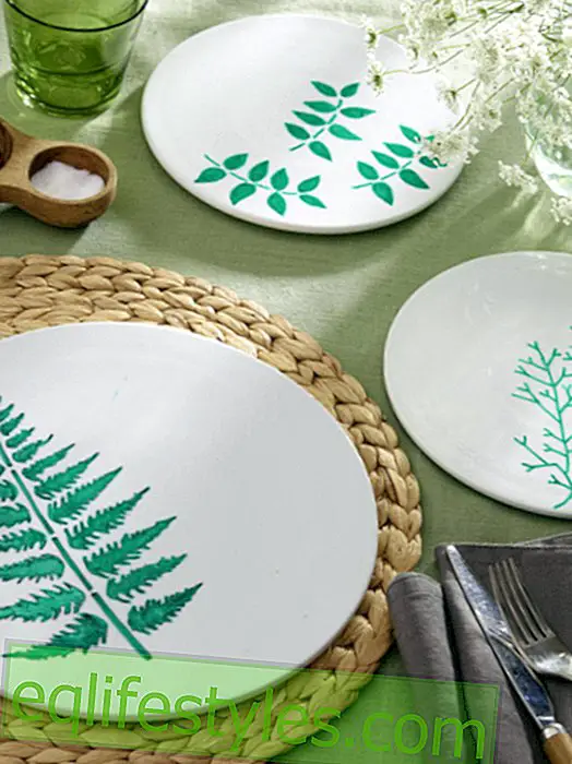 DIY tip: Decorate porcelain quickly and easily