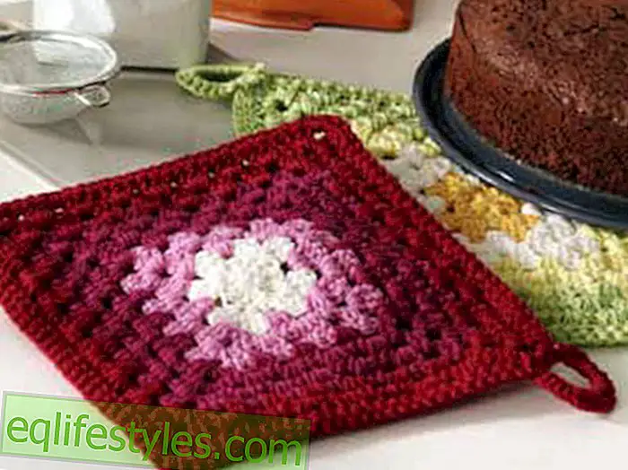 Crochet pattern for potholders: Here's how stitch for stitches work