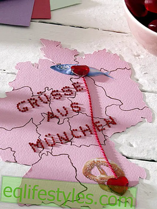 vivere: Mappa in forma di Germania
