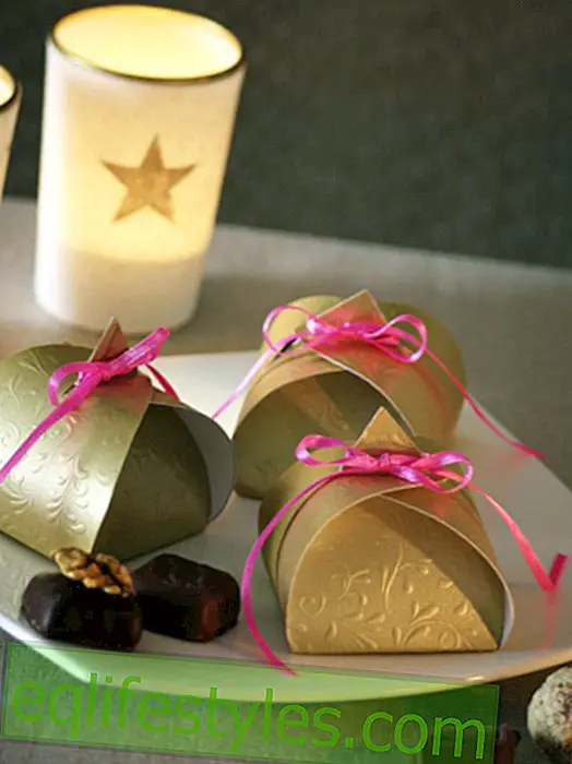 Направи си идея: Златна кутия за бонбони