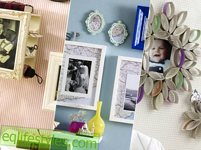 Make picture frames yourself: Everything in the right frame
