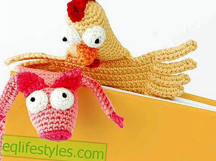 live - Animal Bookmarks Crochet Pattern for Samson Pig