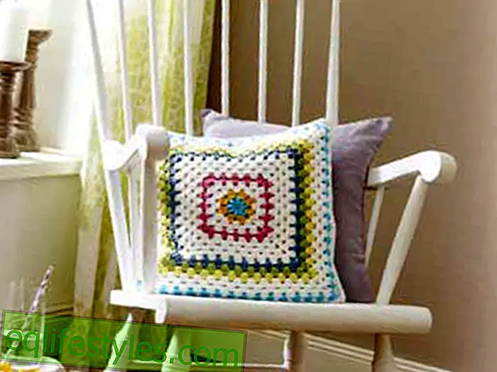 Crochet Pattern So you crochet a pillow yourself