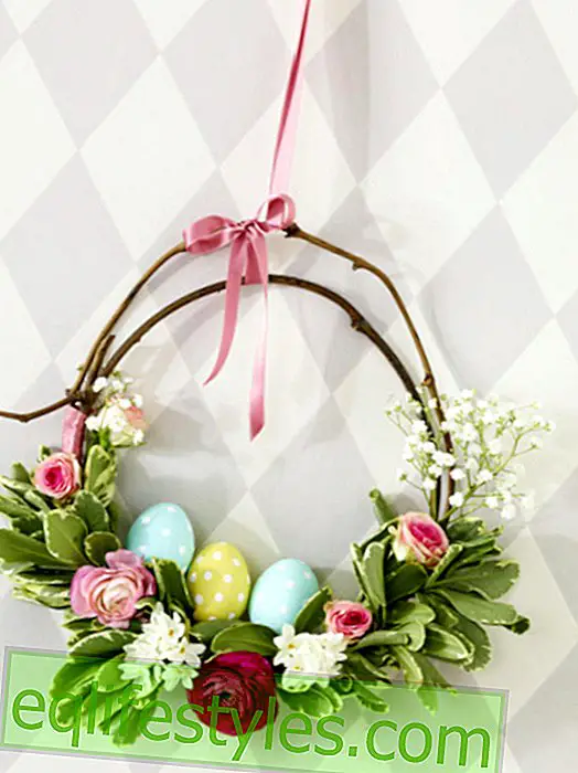 DIY tip: Make a door wreath for Easter