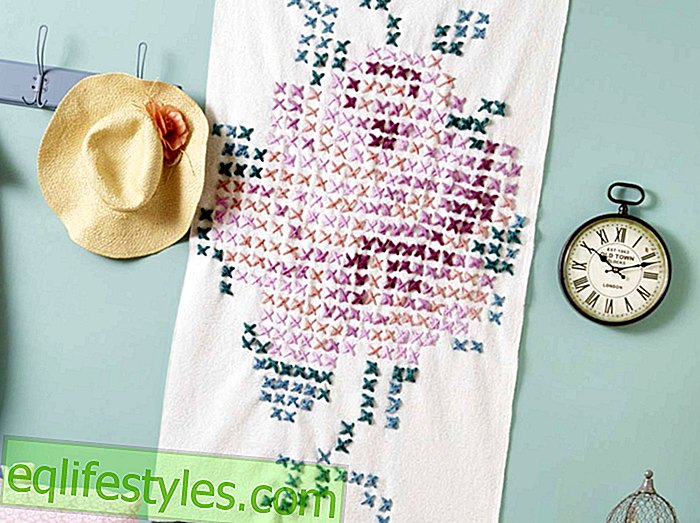 live - Comfortably furnished knitting instructions for a tapestry