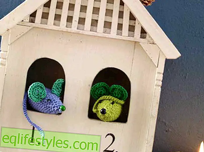 Instrucciones para tejer: cómo tejer crochet ratones decorativos
