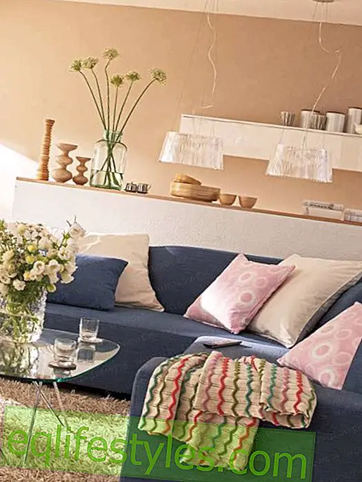 vivere - Elegante divano nel soggiorno