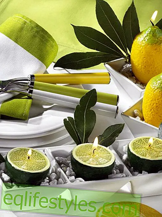 Decorate with lemons