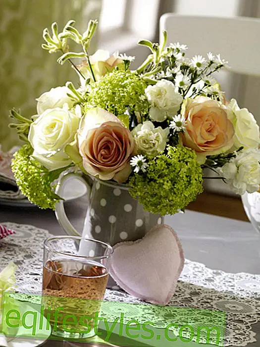 Romantic flower bouquet