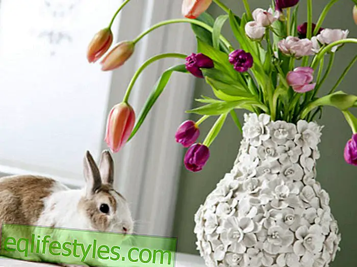 Making easter bunnies - making Easter bunnies yourself