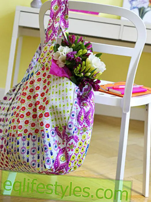 živjeti - Jednostavne upute za šivanje patchwork torbe