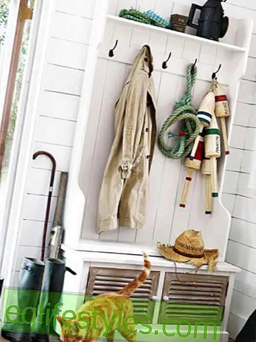 Design the hallway: In five steps to the country house style