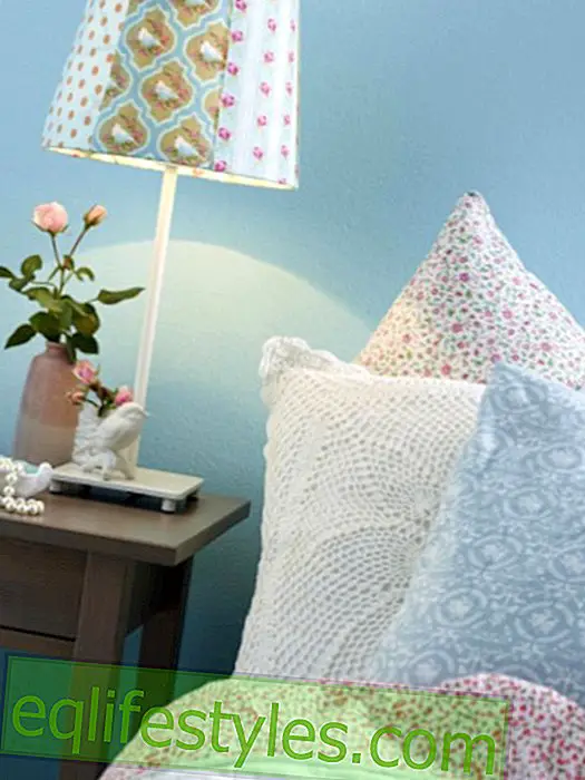 live: Patchwork Lampshade: It's that easy