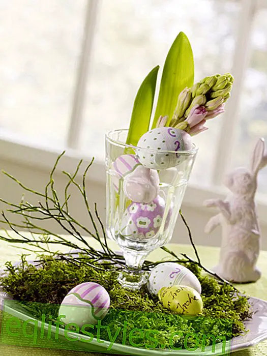 live: Plate decoration for Easter
