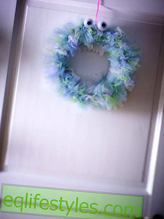 live - Monstermäßig: Sweet door wreath for the nursery